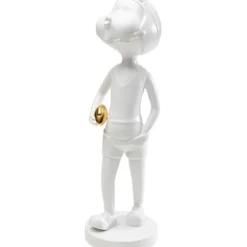 KARE Design Figurine décorative Ball Girl blanc 41cm><noscript><img width=