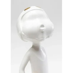 KARE Design Figurine décorative Ball Girl blanc 41cm><noscript><img width=