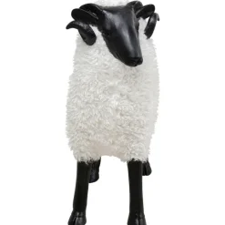 KARE Design Figurine décorative Bathilde Ram blanc 78cm><noscript><img width=