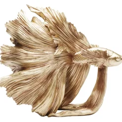 KARE Design Figurine décorative Betta Fish doré petit> Accessoires