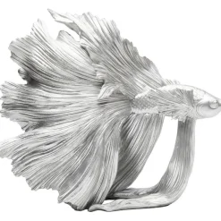 KARE Design Figurine décorative Betta Fish argenté petit> Accessoires