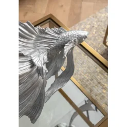 KARE Design Figurine décorative Betta Fish argenté petit><noscript><img width=