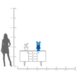 KARE Design Figurine décorative Blue Bear 51cm><noscript><img width=