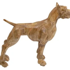 KARE Design Figurine décorative Bulldog Wood 70x78cm> Accessoires