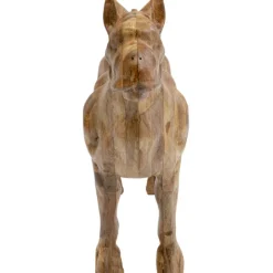 KARE Design Figurine décorative Bulldog Wood 70x78cm><noscript><img width=