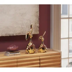 KARE Design Figurine décorative Bunny doré 37cm><noscript><img width=