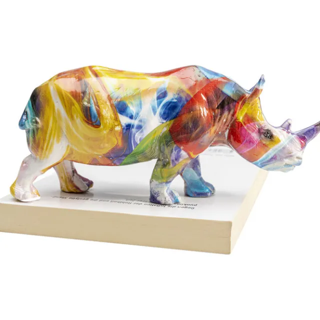 KARE Design Figurine décorative Colored Rhino 17cm> Accessoires