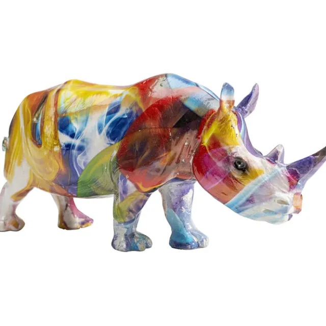 KARE Design Figurine décorative Colored Rhino 17cm> Accessoires