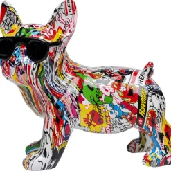 KARE Design Figurine décorative Comic Dog Glasses 25cm> Accessoires
