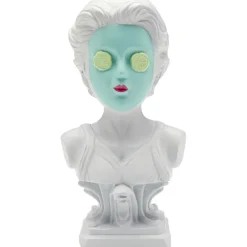 KARE Design Figurine décorative Cucumber Mask 20cm> Accessoires