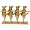 KARE Design Figurine décorative Dancing Cows doré 40cm> Accessoires