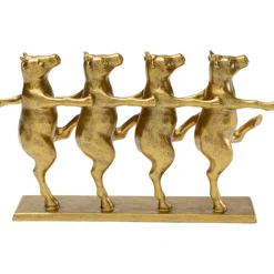 KARE Design Figurine décorative Dancing Cows doré 40cm> Accessoires