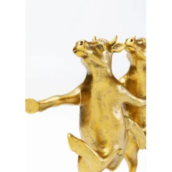 KARE Design Figurine décorative Dancing Cows doré 40cm><noscript><img width=