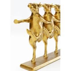 KARE Design Figurine décorative Dancing Cows doré 40cm><noscript><img width=