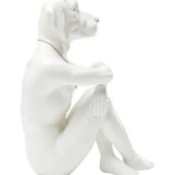 KARE Design Figurine décorative Dog Marc blanc><noscript><img width=