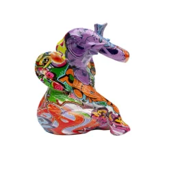 KARE Design Figurine Décorative Elefant Zirkus Graffiti(2/Set)><noscript><img width=