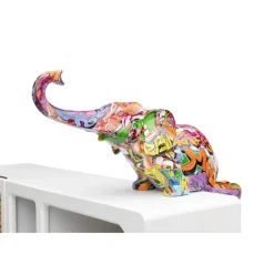 KARE Design Figurine Décorative Elefant Zirkus Graffiti(2/Set)><noscript><img width=
