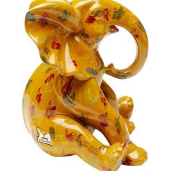 KARE Design Figurine décorative Elephant Dots jaune 18cm><noscript><img width=