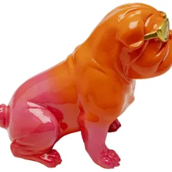 KARE Design Figurine décorative Fashion Dog orange 17cm><noscript><img width=