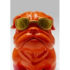 KARE Design Figurine décorative Fashion Dog orange 17cm><noscript><img width=