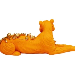 KARE Design Figurine décorative Flower Leopard orange 26cm><noscript><img width=