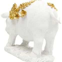 KARE Design Figurine décorative Flower Pig blanc 21cm><noscript><img width=