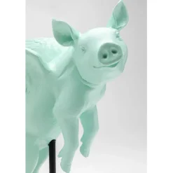 KARE Design Figurine décorative Flying Pig Turquoise 29cm><noscript><img width=