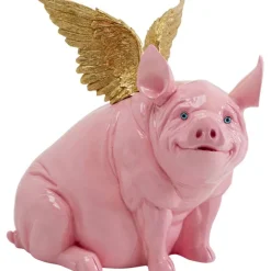 KARE Design Figurine décorative Flying Pig fuchsia 79cm> Accessoires