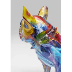KARE Design Figurine décorative Frenchie Colorful 24cm><noscript><img width=