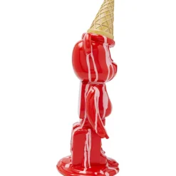KARE Design Figurine décorative Gelato Bear rouge 40cm><noscript><img width=