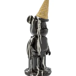 KARE Design Figurine décorative Gelato Bear noir 40cm><noscript><img width=