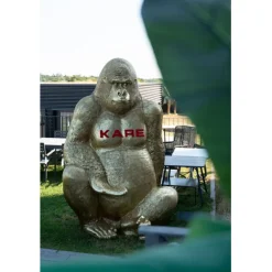 KARE Design Figurine décorative Gorilla doré XXL 249> Accessoires