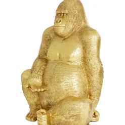 KARE Design Figurine décorative Gorilla doré XXL 249><noscript><img width=