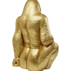 KARE Design Figurine décorative Gorilla doré XL180><noscript><img width=