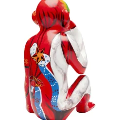 KARE Design Figurine décorative Graffiti Monkey rouge 39cm><noscript><img width=