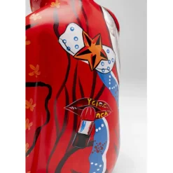 KARE Design Figurine décorative Graffiti Monkey rouge 39cm><noscript><img width=