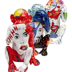 KARE Design Figurine décorative Graffiti Monkey 40cm><noscript><img width=