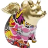 KARE Design Figurine décorative Graffiti Flying Pig 16cm> Accessoires