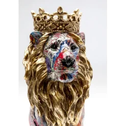 KARE Design Figurine décorative Graffiti King Lion 29cm><noscript><img width=