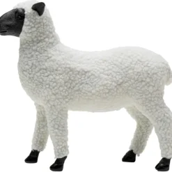 KARE Design Figurine décorative Happy Sheep Wool blanc 28cm> Accessoires