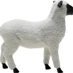 KARE Design Figurine décorative Happy Sheep Wool blanc 28cm><noscript><img width=