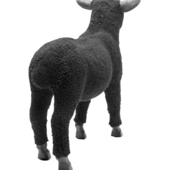 KARE Design Figurine décorative Happy Sheep Wool noir 37cm><noscript><img width=