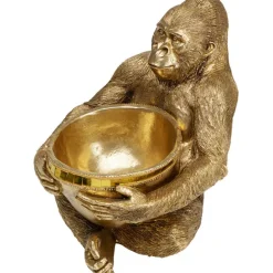 KARE Design Figurine décorative Holding Bowl doré 41cm><noscript><img width=