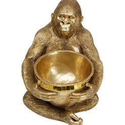 KARE Design Figurine décorative Holding Bowl doré 41cm><noscript><img width=