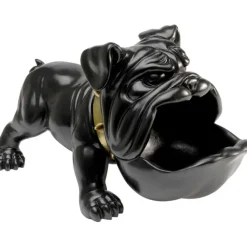 KARE Design Figurine décorative Hungry Dog noir 37cm> Accessoires