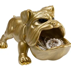 KARE Design Figurine décorative Hungry Dog doré 37cm><noscript><img width=