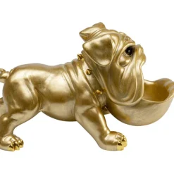 KARE Design Figurine décorative Hungry Dog doré 37cm><noscript><img width=
