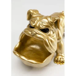 KARE Design Figurine décorative Hungry Dog doré 37cm><noscript><img width=