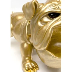 KARE Design Figurine décorative Hungry Dog doré 37cm><noscript><img width=