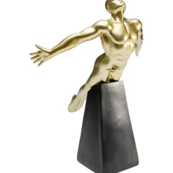 KARE Design Figurine décorative Jumper doré 37cm> Accessoires